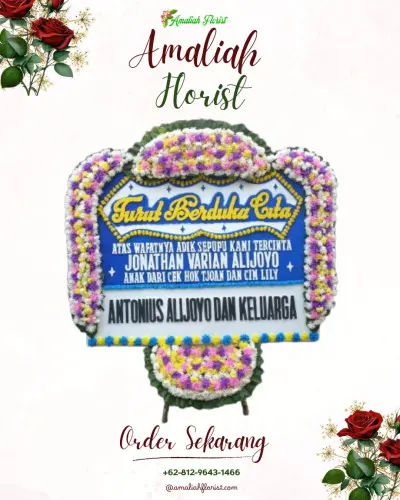 Papan Bunga Duka batusari